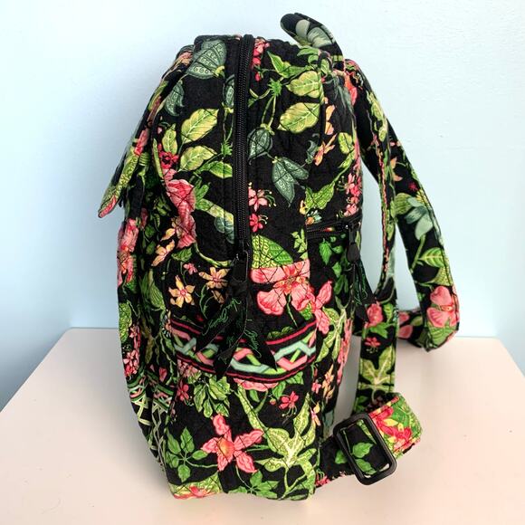 Vera Bradley Botanica Print Large Backpack (Retired Print) - Picture 4 of 6